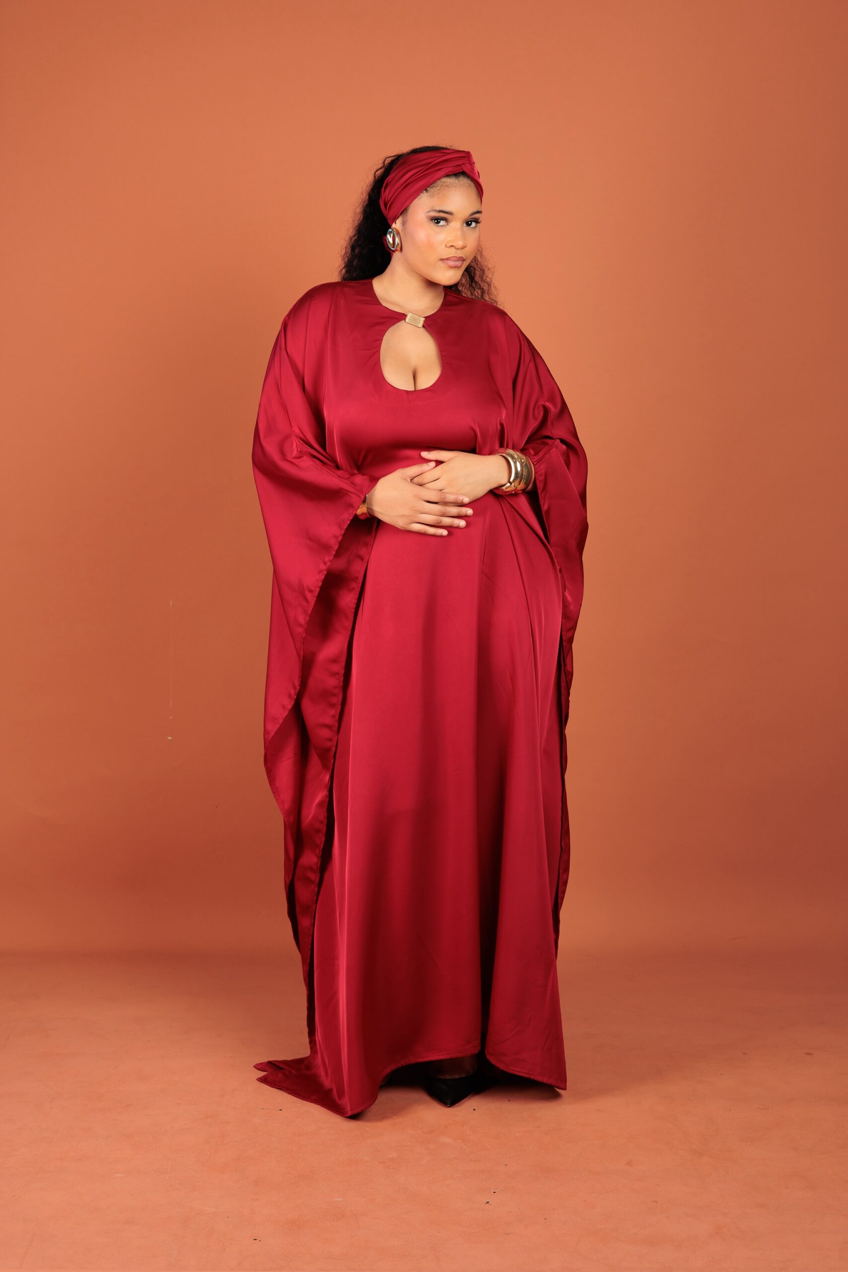 Kaftan Bikimi - Burgundy - Image 2